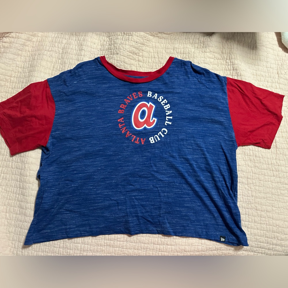 New Era Atlanta Braves Cooperstown Crop top
